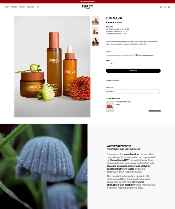 Version 2 product page